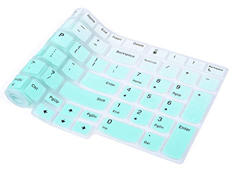 CaseBuy ThinkPad Keyboard Coever 15.6 inch Compatible with Lenovo ThinkPad P51s P52 P52s/ThinkPad E580 E590 E595 L590/ThinkPad T570 T575 T580 T590(NOT for P51 T560 T550), Gradual Mint Green