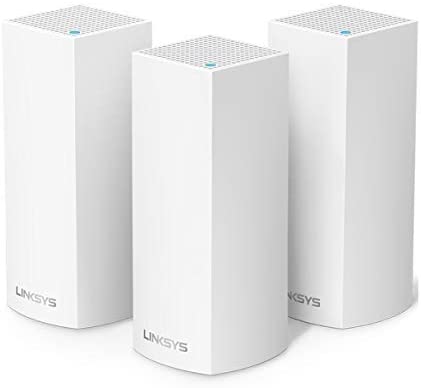 Linksys WHW0301-RM2-3PK Velop Mesh WiFi System Tri-Band AC6600, White, 3-Pack (Renewed)