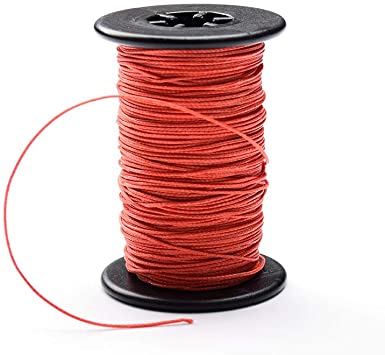 Ww Zat Archery Bow String Serving Thread Wear-Resistant Material 98.5 Foot spools (30 Meter/Roll) 0.018"/0.021"/0.025" Protect and Repair for Various Bow（Pack of 1）