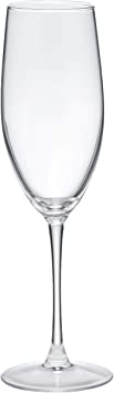 AmazonBasics Chelsea Champagne Flute Set, 10-Ounce, Set of 6