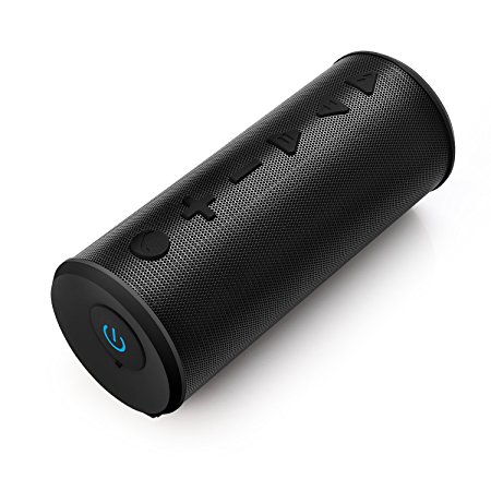 Ubittek 20W Wireless Bluetooth Speaker with Ultra Bass Enhancement, 360 Degree Surround Sound, Over 12 Hours Playtime and Hands-Free Call, Dual Driver Outdoor Portable Stereo Wireless Speaker