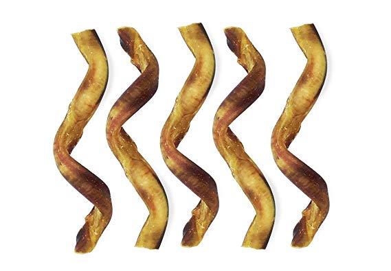 EcoKind Pet Treats USA Sourced Curly Bully Sticks 5 Pack