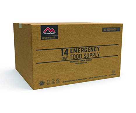 Mountain House 14-Day Emergency Food Supply | Freeze Dried Survival & Emergency Food | 80 Servings