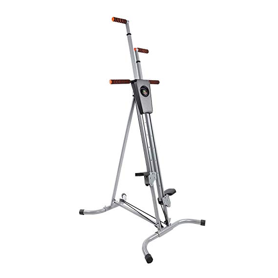 Zerone Vertical Climbing Machine, Cardio Exercise Home Climbing Machine Home Stepper