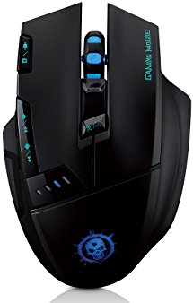Mpow® Dragon Slayer Wireless Optical Gaming Game Mouse Mice Adjustable DPI Function:1000-1600-2400-4000 for PC/Computer