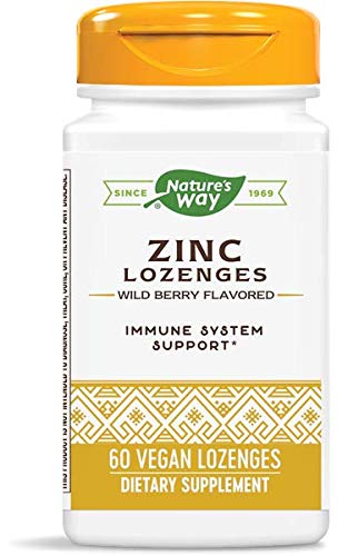 Nature's Way Zinc Natural Berry - 60 Lozenges