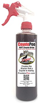 Predator Pee – 100% Pure Coyote Urine – 16oz Trigger Spray Bottle