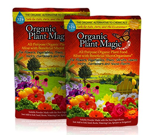 Organic Plant Magic Instant Compost Tea - 100% Organic Fertilizer - Easy to Use (1 lbs)