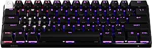 Logitech G PRO X 60 Lightspeed Wireless Gaming Keyboard, Ultra Compact TKL 60% Mechanical Keyboard for Windows PC, LIGHTSYNC RGB, Dual-Shot PBT Keycaps, GX Optical Linear Switches - Black