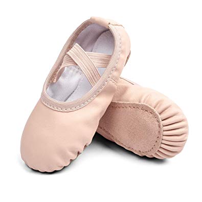 STELLE Ballet Dance Shoes Slippers for Kids Toddler