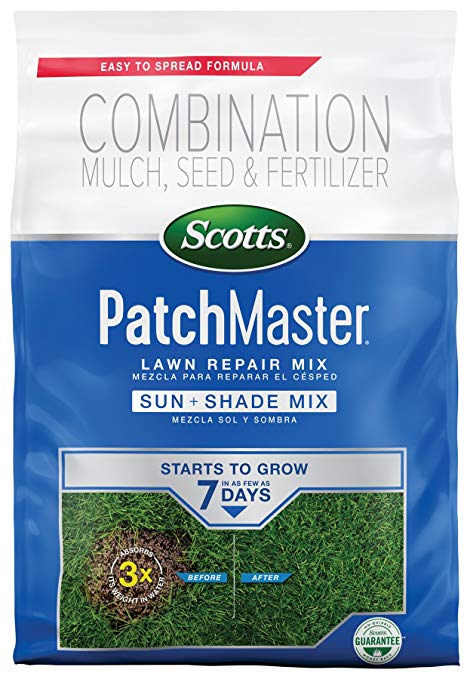 Scotts Patch Master Lawn Sun & Shade Mix, 4.75 LB