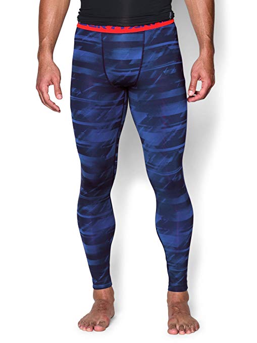 Under Armour Men's HeatGear Armour Printed Compression Leggings