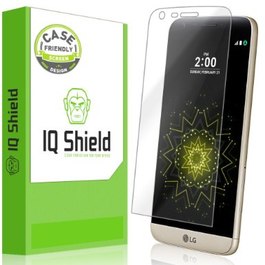 LG G5 Screen Protector, IQ Shield® LiQuidSkin (Case Friendly) Full Coverage Screen Protector for LG G5 HD Clear Anti-Bubble Film - with Lifetime Warranty