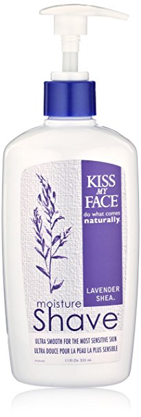 Kiss My Face Moisture Shave, Lavender & Shea , 11 oz