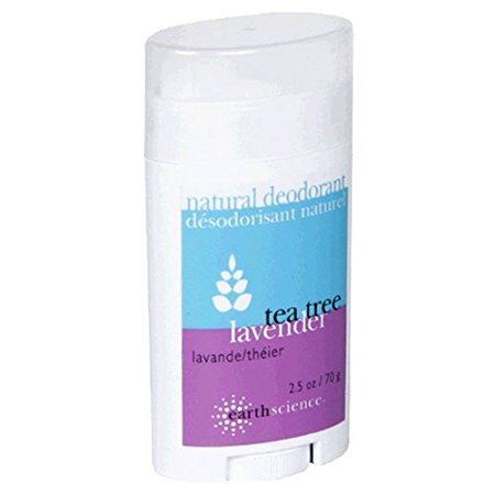 Earth Science All-Natural Deodorant - Tea Tree & Lavender - 2.5 oz