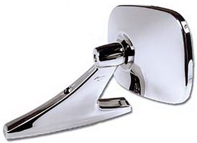 CIPA 18000 Universal Oblong Chrome Car Side Mirror