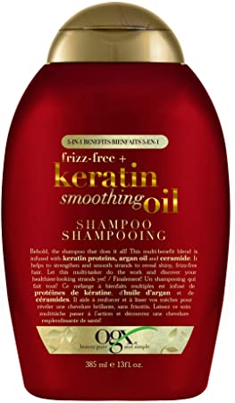 OGX strengthening and smooth Extra Strength Keratin Oil Shampoo, 385 ml.