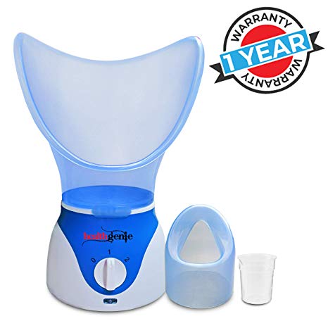 Healthgenie Steam Sauna Vaporizer facial steamer and Steam Inhaler for cold and cough - Blue