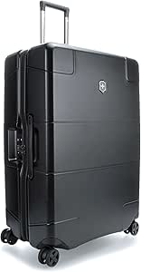 Victorinox Lexicon Hardside Expandable Spinner Luggage, Black, Checked-Medium (26") (602105)