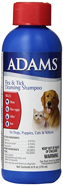 Adams Flea and Tick Cleansing Shampoo