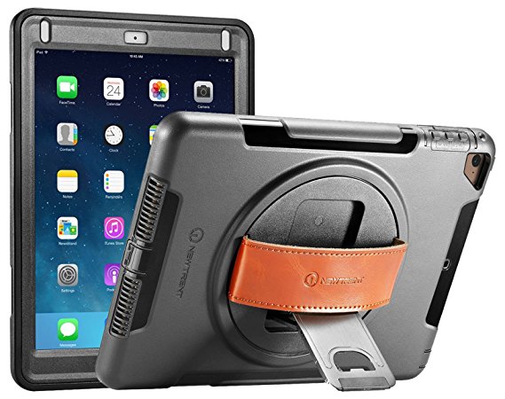 New Trent iPad Case 2018/2017, Heavy Duty Gladius Full-body Rugged Protective Case with Built-in Screen Protector & Dual Layer Design for Apple iPad 9.7 inch 2017/2018