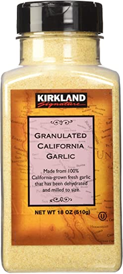 Kirkland Signature Granulated California Garlic 510gm