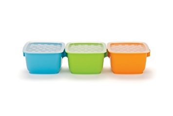 Skip Hop Baby 3-Piece Clix Container Mealtime Set, Multi