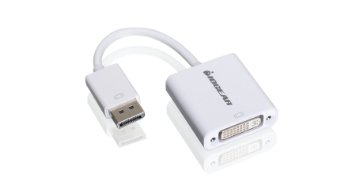 IOGEAR DisplayPort to DVI Adapter Cable White GDPDVIW6