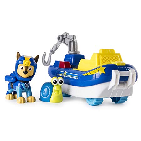 Paw Patrol Sea Patrol – Chase’s Transforming Sea Patrol Vehicle with Bonus Sea Friend