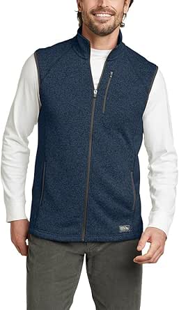 Eddie Bauer Men's Radiator Sweater Fleece Vest 2.0