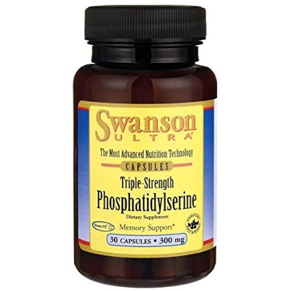 Swanson Triple-Strength Phosphatidylserine 300 mg 30 Caps