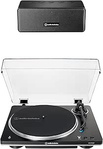 Audio-Technica AT-LP70XBTBSP2 Turntable Speaker Pack, Black