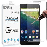 Nexus 6P Screen Protector CutOut for Proximity Sensor- iVoler Tempered Glass 02mm 25D Screen Protector for Huawei Google Nexus 6P with Lifetime Replacement Warranty in Retail Packaging