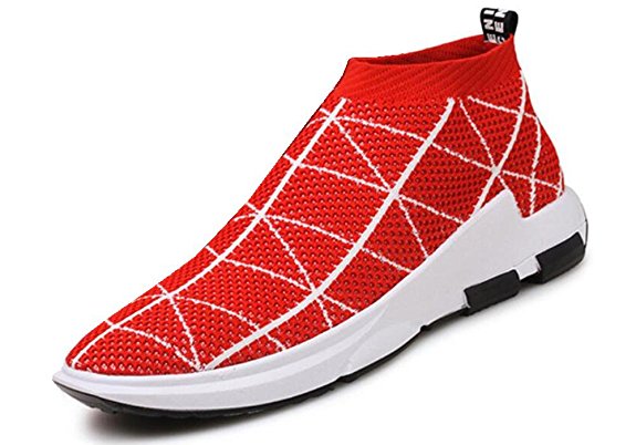 Men's Running Shoes Free Transform Flyknit Fashion Sneakers by JiYe