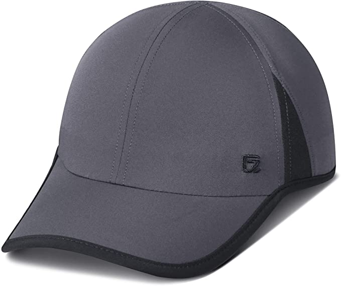 GADIEMKENSD Stretch Sport Hat with Soft Brim Quick Dry Breathable Lightweight Running Caps Unisex