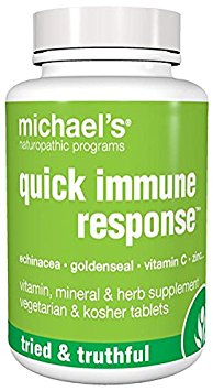 Michael's Naturopathic Progams Quick Immune Response Supplements, 120 Count