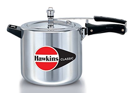 Hawkins Classic Aluminum 6.5 Litre Pressure Cooker