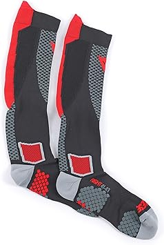 Dainese Unisex-Adult D-CORE HIGH Sock (Black, Small)