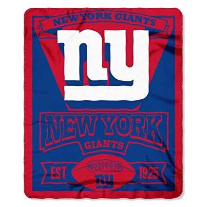 NFL Marque Printed Fleece Throw, 50" x 60"