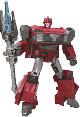 Transformers Toys Generations Legacy Deluxe Prime Universe Knock-Out Action Figure - Kids Ages 8 and Up, 5.5-inch