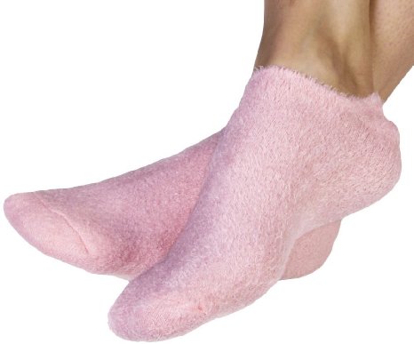 NatraCure Intense Moisturizing Gel Socks (155-RET) - One size