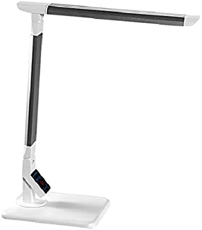 PureOptics LED Adjustable Desk Lamp, 3 Color Temperatures, Dimmable, Touch Control (VLED1500)