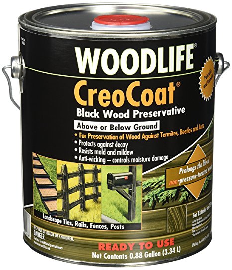 RUST-OLEUM  14436    Creocoat Black Wood-Gallon