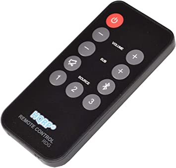 HQRP Remote Control Works with Polk Audio RE1305-2 RE1305-1 3000 4000 6000 ONE Step SB6000IHT SB4000IHT SB3000IHT Instant Home Theater Soundbar Speaker System Controller