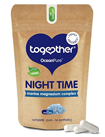 Together OceanPure Night Time Magnesium Complex Capsules, 60-Count