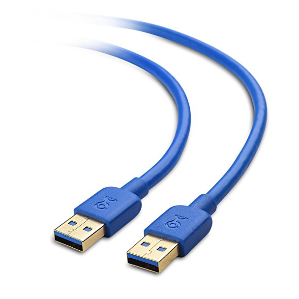 Cable Matters SuperSpeed USB 3.0 Type A Cable in Blue 15 Feet