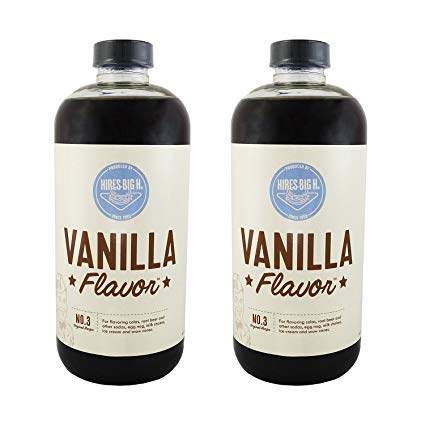 Hires Big H Vanilla Syrup, Great for Soda Flavoring 18 oz - 2 Pack