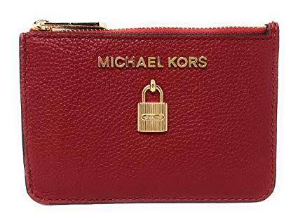 Michael Kors Adele Small Top Zip Coin Pouch ID Card Case Wallet