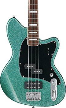 Talman Bass TMB310 4-String Electric Bass Guitar Turquoise Sparkle