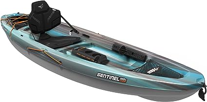 Sentinel 100X Angler Fishing Kayak - Sit-on-Top Kayak - Lightweight - 9.6 ft